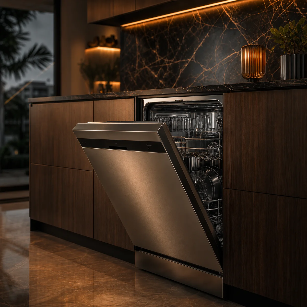 Built-in dishwasher