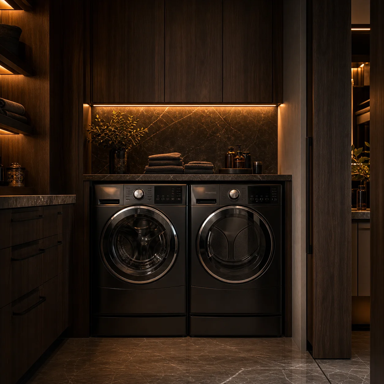 Premium washer and dryer